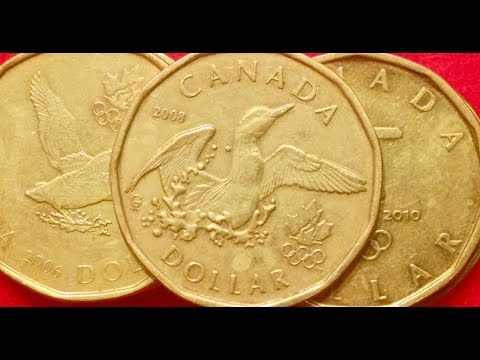 Rare Canadian Dollar Coins - Only 5-11 Million Produced