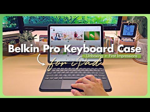 Belkin Pro Keyboard Case for Ipad | Unboxing & First Impressions