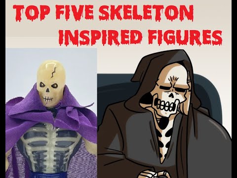 Top 5 Skeleton Inspired Action Figures (Monster Month)