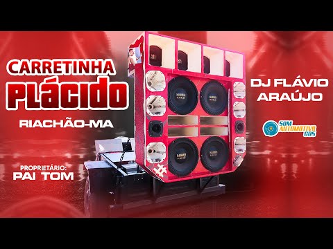 CD CARRETINHA PLÁCIDO - DJ FLÁVIO ARAÚJO