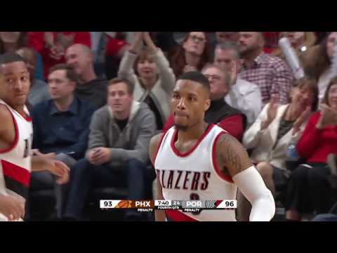 Lillard (38 points) and McCollum (33 points) Light Up Suns