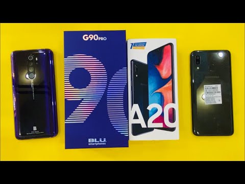 BLU G90 PRO vs Samsung Galaxy A20