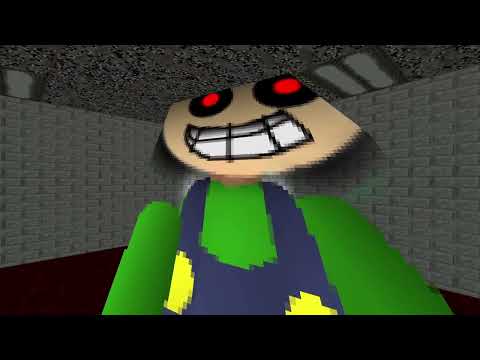SECRET ENDING | Luigi's Basics 7 - The Final Chapter (Crossover DLC) - Baldi's Basics V1.4 Mod