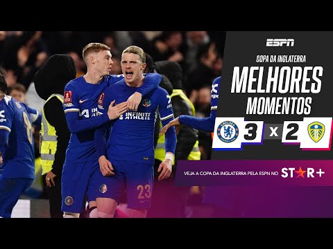 Gols e lances de Chelsea x Leeds United