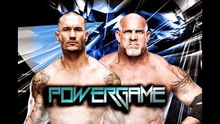 Randy Orton Vs Goldberg Table Match Powergame 19.02.18