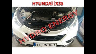 Hyundai İX 35 hidrojen yakıt sistem montajı