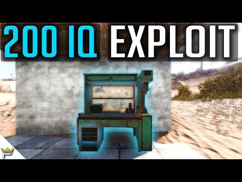 RUST - The Most SECRET 200 IQ EXPLOIT Revealed | 2018 Base Build