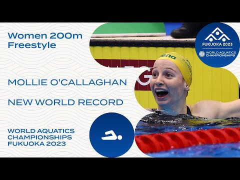 NEW WORLD RECORD | Mollie O'Callaghan | Women 200m Freestyle