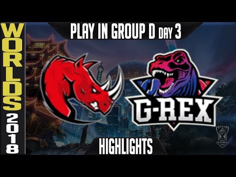 KLG vs GRX Highlights | Worlds 2018 Play In Day 3 Group D  | Kaos Latin Gamers vs G-REX