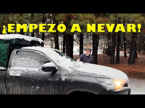 ¡Nos sorprendió una nevada en VILLA PEHUENIA! (T1/E28)