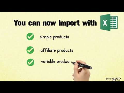Как массово импортировать и обновлять простые и переменные товары WooCommerce в WordPress с помощью Excel