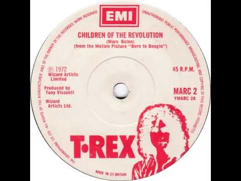 UK New Entry 1972 (175) T. Rex - Children Of The Revolution