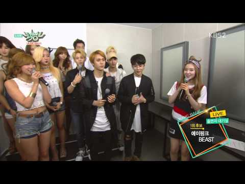 [150807] APINK - INTERVIEW @ KBS Music Bank [1080P]