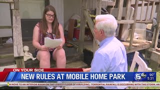 New rules at mobile home park