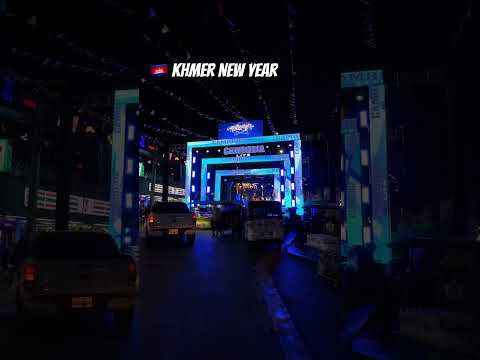 🇰🇭 Khmer New Year in Siem Reap #visitcambodia #visitsiemreap #sangkran #khmernewyear #sangkranta
