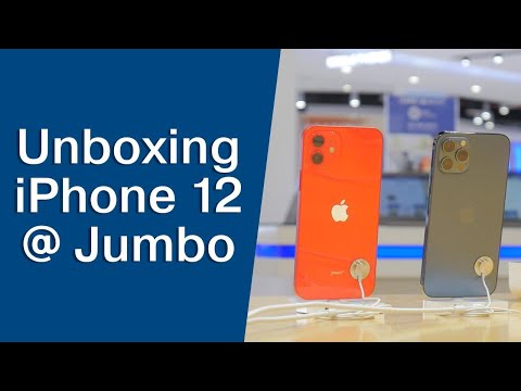 iPhone 12: Unboxing, First Look and Impressions @ Jumbo in Dubai!