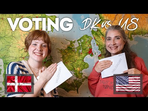 Voting in Denmark 🇩🇰 vs USA 🇺🇸 - Travelin' Young