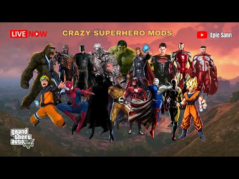 GTA 5 - SUPERHERO MODS - PART 117