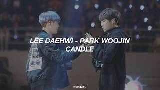 lee daehwi ft park woojin // candle (sub español)