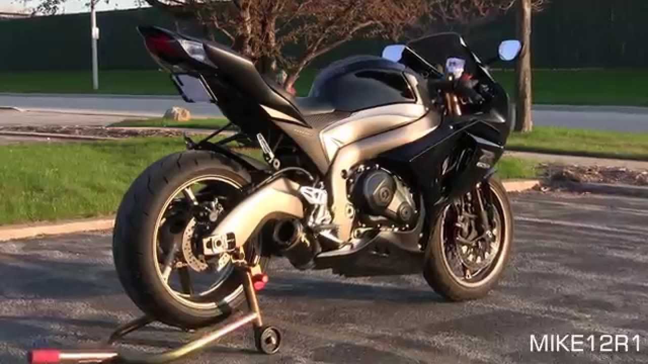 Suzuki GSXR 1000 Walkaround - Black Gixxer 1000, Full HD 1080p