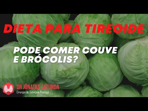 Quem tem hipotireoidismo pode comer couve e brócolis?