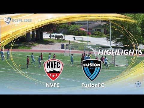BCSPL Boys U14 NVFC vs Fusion FC (Highlights) 2023-05-13