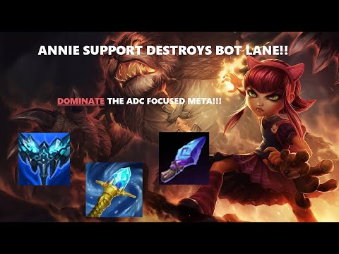 Annie Support is NOT FAIR RIGHT NOW! ABUSE THIS! [Annie vs Thresh] [Annie Guide] [Fill to Diamond]