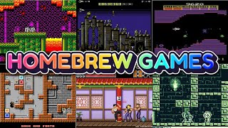 Homebrew Video Games - Amiga,Atari 2600,Commodore 64Gameboy,NES,ZX Spectrum