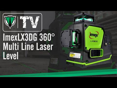 Imex LX3DG 360° Multi Line Laser Level
