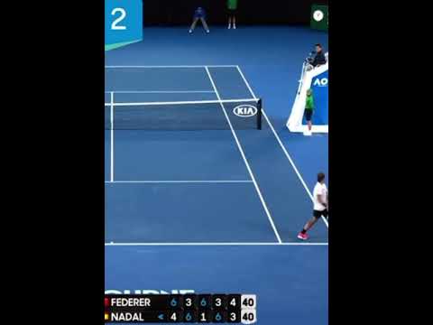 Federer vs Nadal Australian Open Final Edit #tennis #shorts #tennistv #federer #nadal