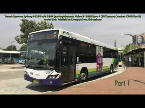 (Part 1) Transit Systems Sydney #1285 m/o 5884: Volvo B12BLE Euro 4 (ZF/CC CB60 Evo II)