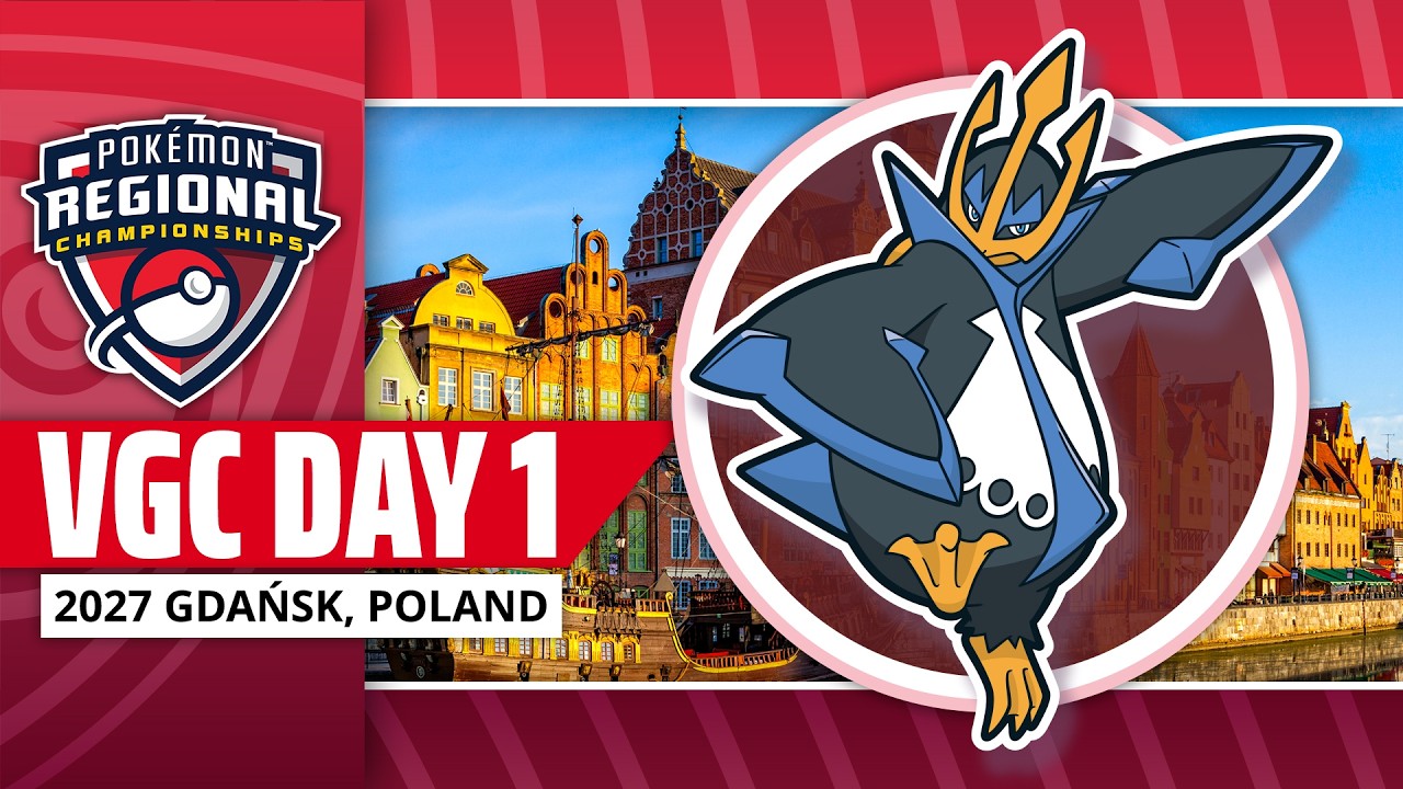 Vídeo: 🎬 VGC Day 1 | 2027 Pokémon Gdańsk Regional Championships