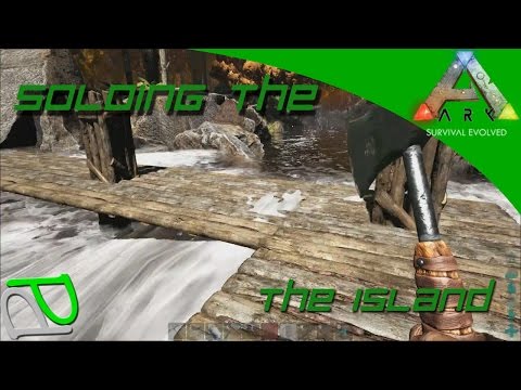 Waterfall Base Build begins! Soloing the Ark S2E12