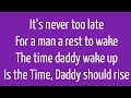 Siddy Rank Never To Late Lyrics
