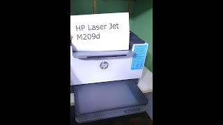 intro HP LaserJet M209d