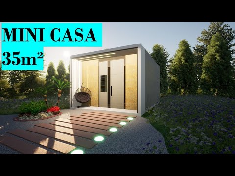 CASA PEQUENA E ACONCHEGANTE | MINI HOUSE | 35M²