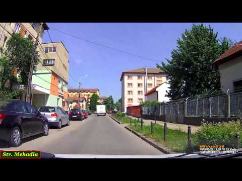 Driving in Timişoara:  Str. Apateu - Bd. Corneliu Coposu. (Timelapse 2x)