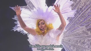 Lady Gaga - So Happy I Could Die (live at The Monster Ball Tour) Subtítulos Español ~ Inglés