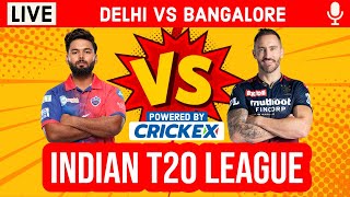 LIVE: DC vs RCB, 27th Match | Live Scores & Hindi Commentary | Delhi Vs Bangalore | Live IPL 2022