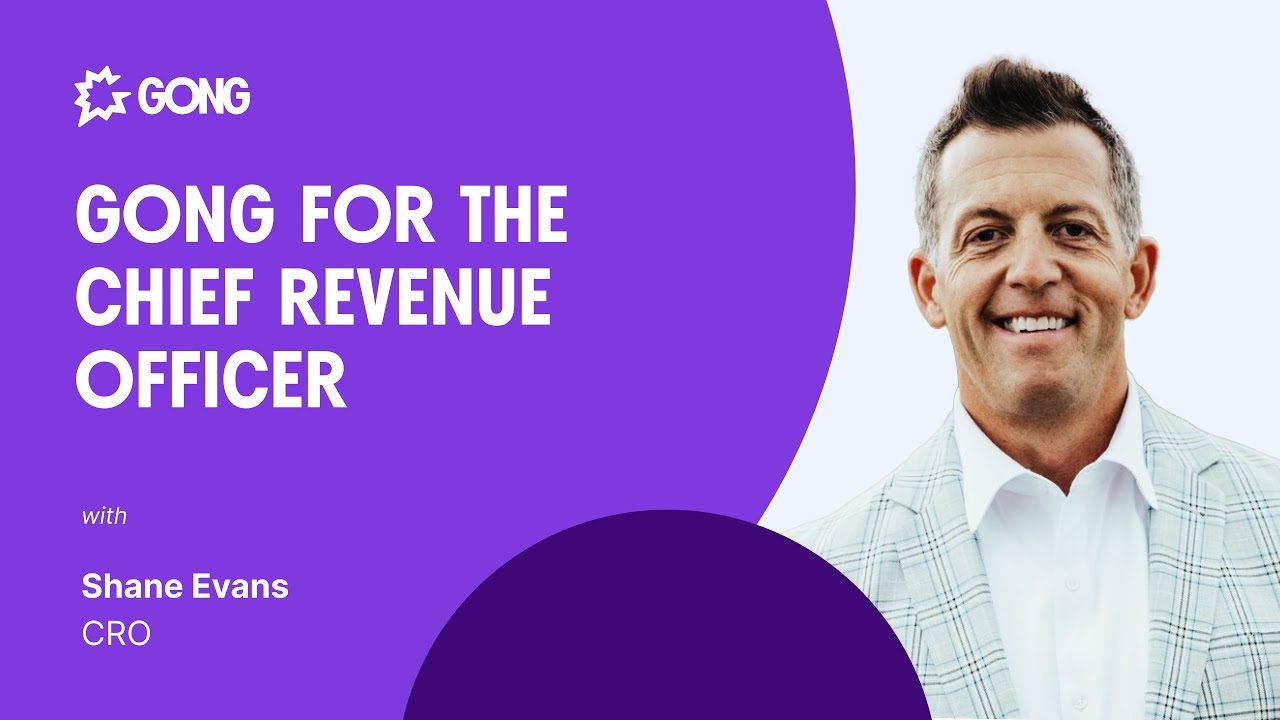 How Gong Uses Gong // Gong for the CRO video thumbnail