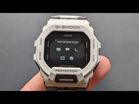 Notifications on Casio G-Shock GBD-200 ( Email, Whatsapp, Calls, Texts...) Full Overview & Demo