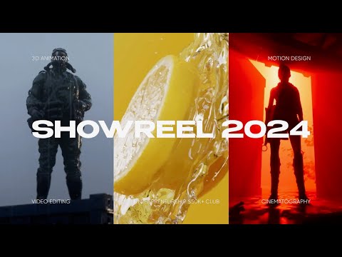 3D MOTION DESIGN SHOWREEL 2024