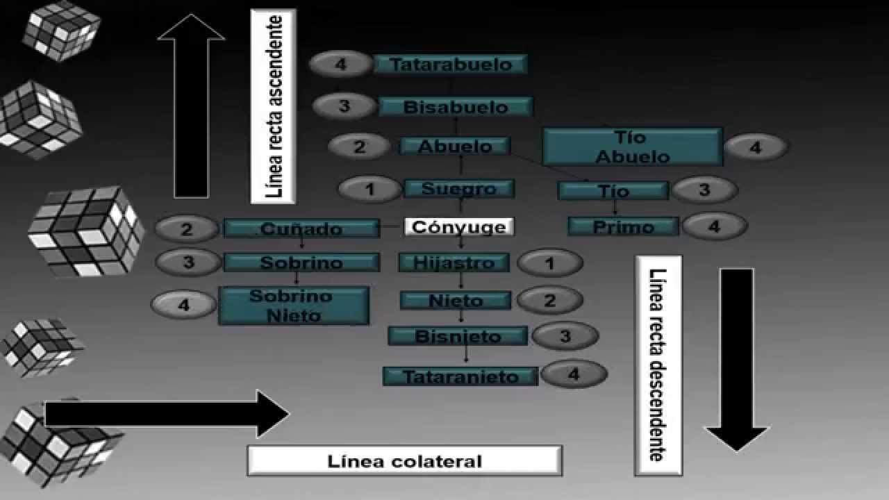 Grados y tipos de parentesco