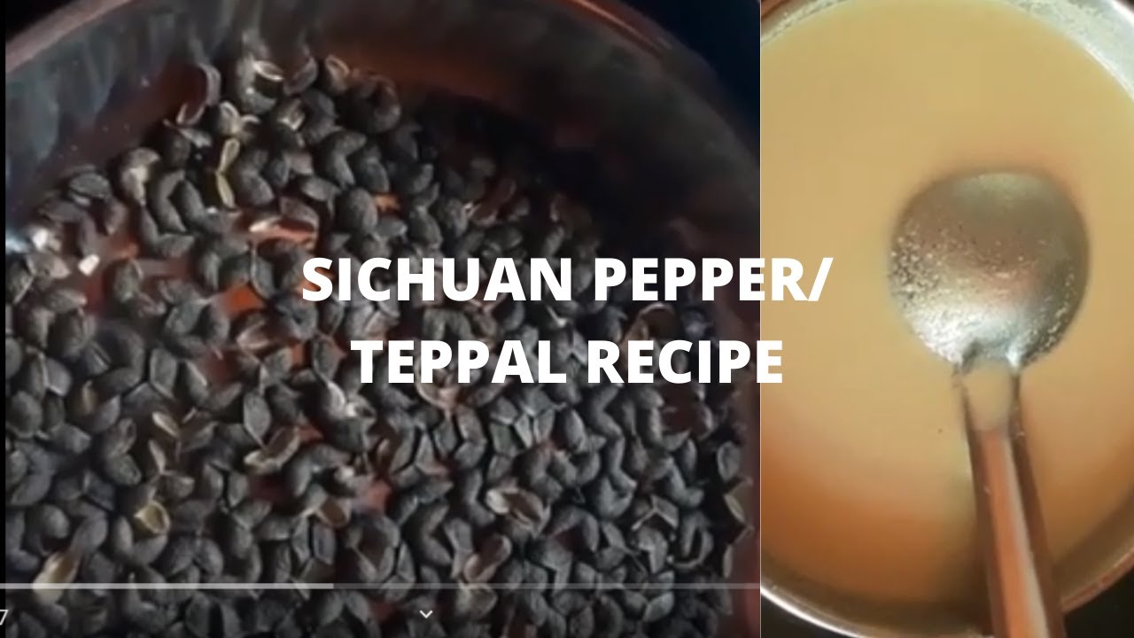 ಜುಮ್ಮನಕಾಯಿ ತಂಬಳಿ/SICHUAN PEPPER(TEPPAL) RECIPE