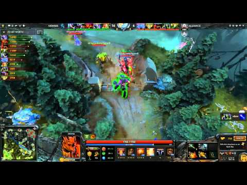 WPC 3rd Place Newbee vs Alliance Game 3 Akke Saves Running Alliance