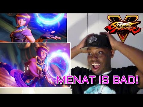NICKI MENAT?!!! SFV: Menat Reveal Trailer REACTION!!!