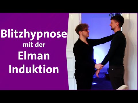 Hypnose Ausbildung: Elman Induktion als Blitzhypnose - Hypnose lernen