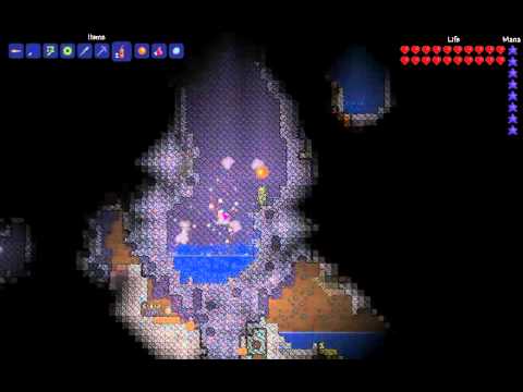 Let's Play Terraria Deutsch 84 - Eater of World und ein Meteorit landet