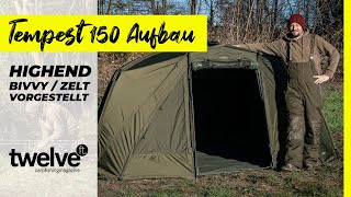 Aufbauvideo mit Jukke: Trakker Tempest 150 Bivvy | 25.000mm Wassersäule ⚠️ Aquatexx EV | Karpfenzelt